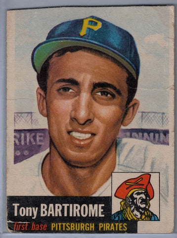 1953 Topps # 71 Anthony Bartirome $1.00