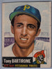 1953 Topps # 71 Anthony Bartirome $1.00