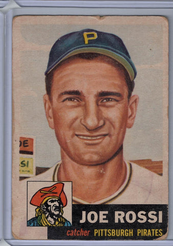 1953 Topps # 74 Joe Rossi $4.00