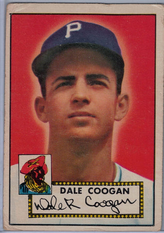 1952 Topps Baseball # 87 Dale Coogan B $15.00