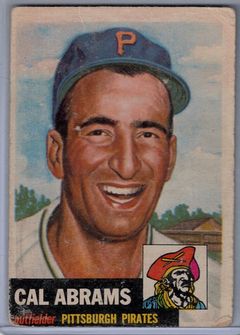 1953 Topps # 98 Cal Abrams A $3.00