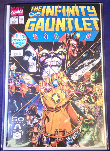 The Infinity Gauntlet Issue # 1 Marvel Comics $50.00