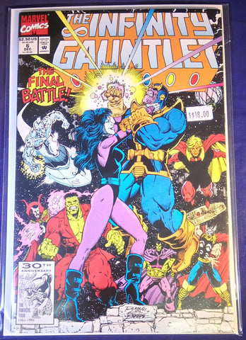 The Infinity Gauntlet Issue # 6 Marvel Comics $18.00