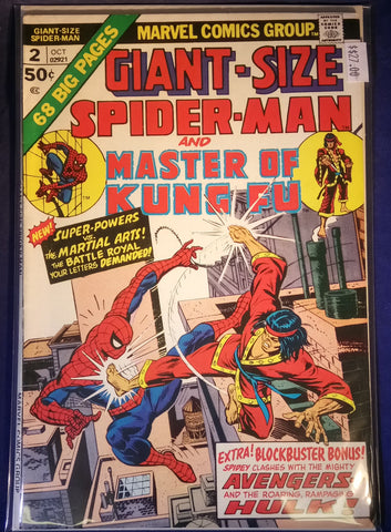 Giant-Size Spider-Man and Master of Kung Fu Issue # 2 Marvel Comics  $27.00