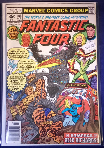 Fantastic Four Issue # 188 Marvel Comics  $12.00