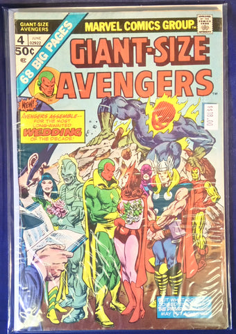 Giant-Size Avengers Issue # 4 Marvel Comics $18.00