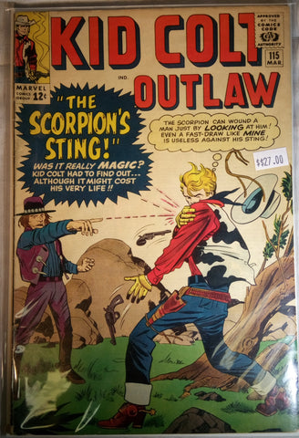 Kid Colt Outlaw # 115 Marvel Comics $27.00