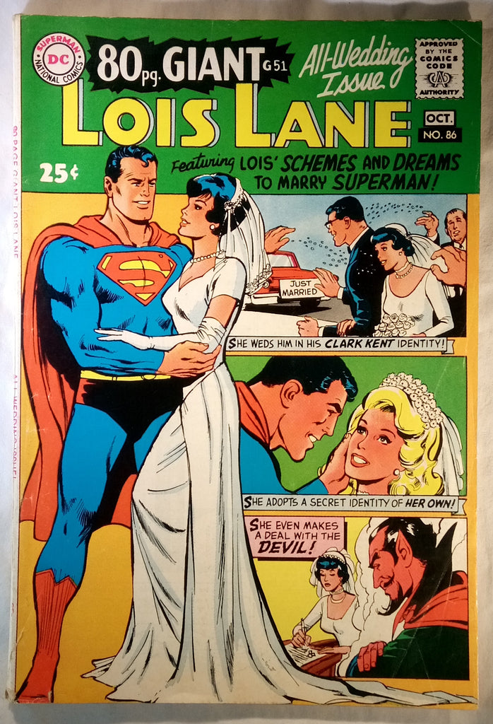【lois Superman】 DC Comics Superman's Girlfriend Lois Lane Four Issues # 44, 75,83