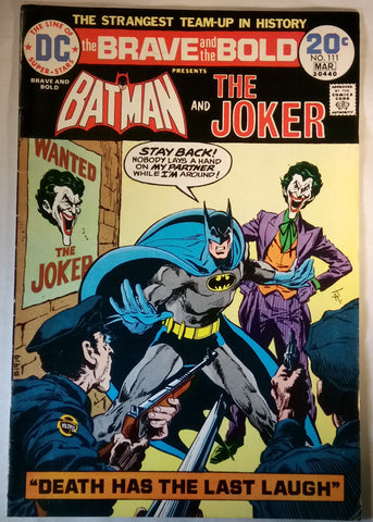 Brave and the Bold Issue # 111 DC Comics $12.00