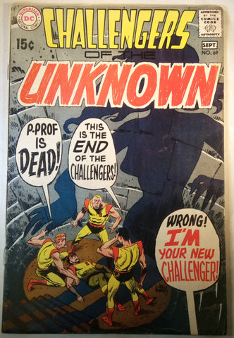 Challengers of the Unknown Issue #69 DC Comics $16.00