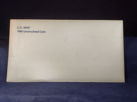 1980 U.S. Mint Set - $10.00