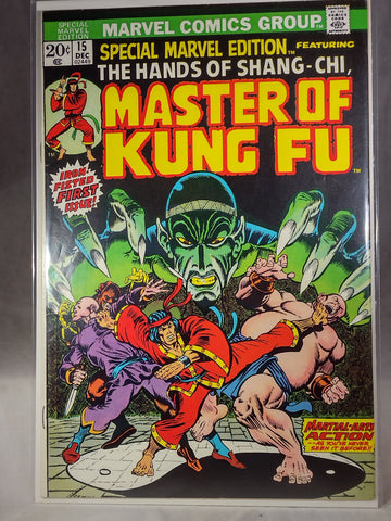 Master of Kung Fu Issue # 15 Marvel Comics  $128.00