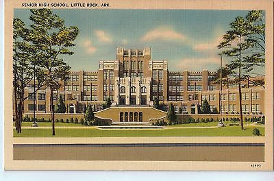 Vintage Postcard of Senior High School, Little Rock, AR $10.00