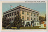 Vintage Postcard of Alfalfa County Court House, Cherokee, OK $10.00