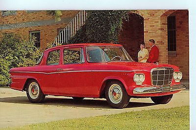 Vintage Postcard of a 62 Lark 2 Door Sedan A $5.00