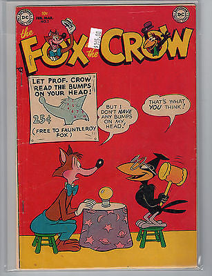 Fox and the Crow Issue # 2 (Feb-Mar 1952) DC Comics $165.00