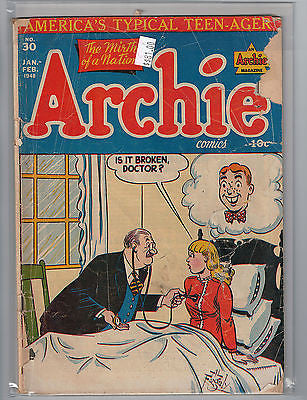 Archie Comics Issue #  30  (Jan - Feb 1948) $81.00