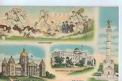Vintage Postcard of "In All That Is Good, Iowa Affords the Best" $5.00