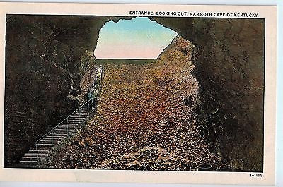 Vintage Postcard of Entrance of Mammoth Cave, KY $10.00
