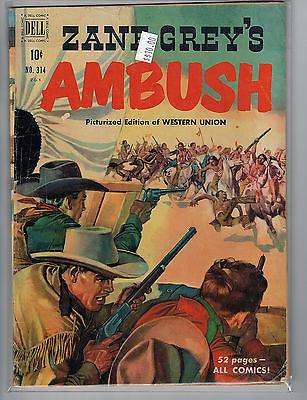 Four Color Issue # 314 Zane Grey (Feb 1951, Dell) Dell Comics $10.00