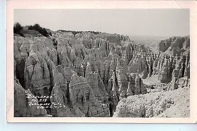 Vintage Postcard of the Badlands, Rapid City, SD $10.00