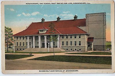 Vintage Postcard of Roosevelt Auditorium At Mooseheart, IL $10.00