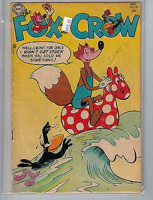 Fox and the Crow Issue #20 (Oct 1954) DC comics $40.00