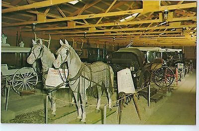 Vintage Postcard of Carriage Museum, Irish Hills Onsted, MI $10.00