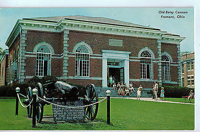 Vintage Postcard of Old Betsy Cannon, Fremont, OH $10.00