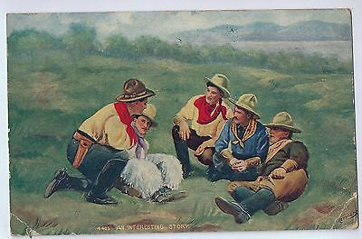 Vintage Postcard of An Interesting Story $10.00