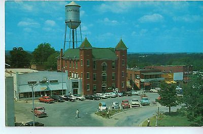 Vintage Postcard of Carroll County Courthouse and Square-Berryville, AR $10.00