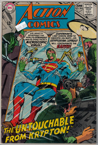 Action Comics Issue #364 DC Comics $15.00