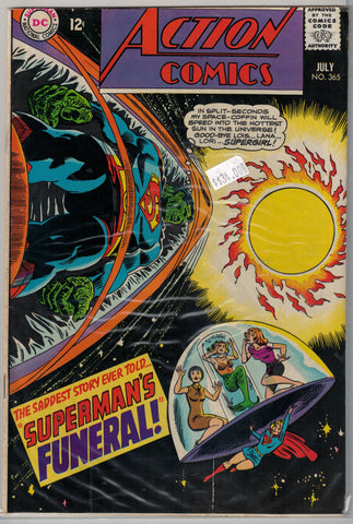 Action Comics Issue #365 DC Comics $34.00