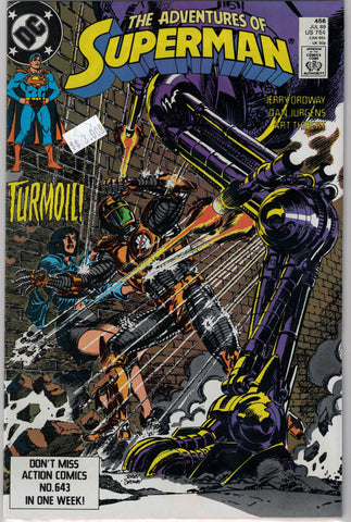Adventures of Superman Issue # 456 DC Comics $3.00