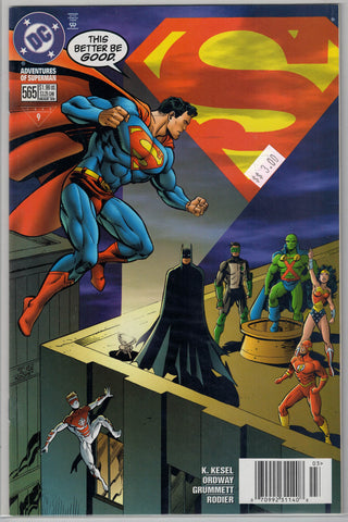 Adventures of Superman Issue # 565 DC Comics $3.00