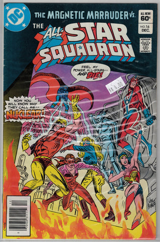 All-Star Squadron Issue #16 DC Comics $4.00
