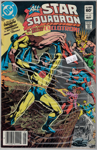 All-Star Squadron Issue #21 DC Comics $4.00