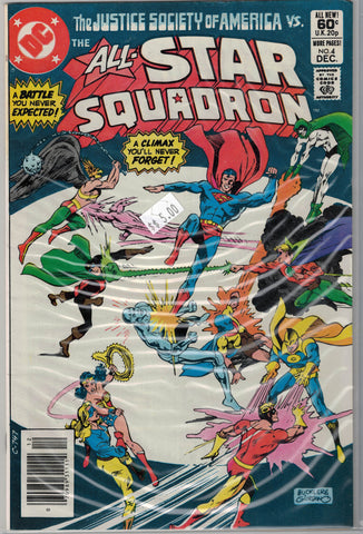 All-Star Squadron Issue # 4 DC Comics $5.00