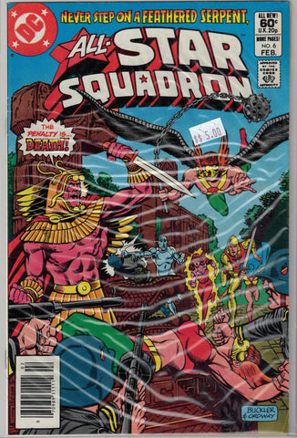 All-Star Squadron Issue # 6 DC Comics $5.00