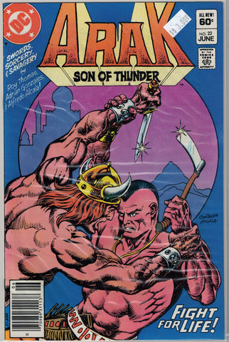 Arak: Son of Thunder Issue #22 DC Comics  $3.00