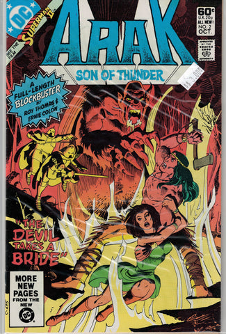 Arak: Son of Thunder Issue # 2 DC Comics  $3.00