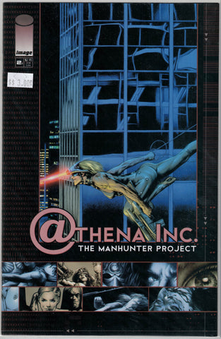 Athena Inc. The Manhunter Project Issue 2B Image Comics $3.00