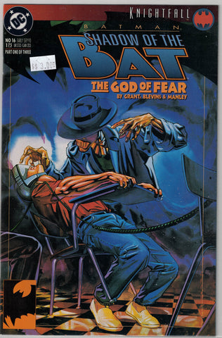 Batman: Shadow of the Bat Issue #16 DC Comics $3.00