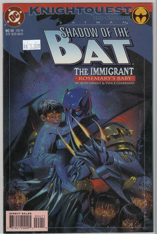 Batman: Shadow of the Bat Issue #24 DC Comics $3.00