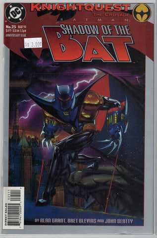 Batman: Shadow of the Bat Issue #25 DC Comics $3.00