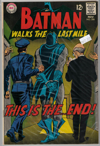 Batman Issue # 206 DC Comics $42.00