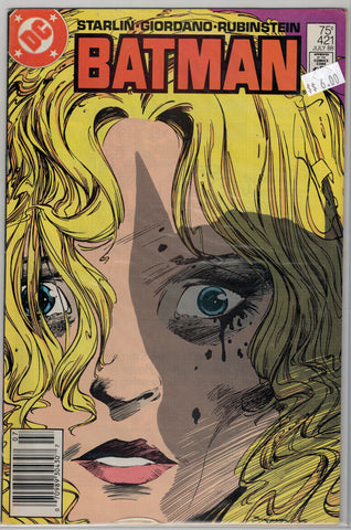 Batman Issue # 421 DC Comics $6.00
