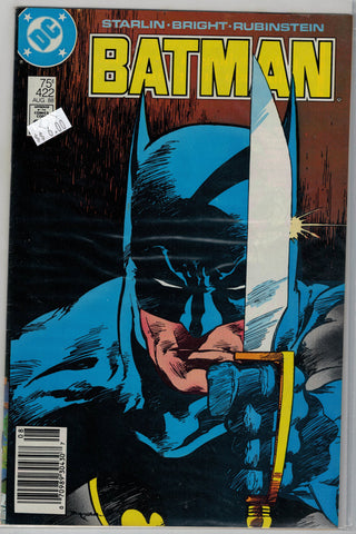 Batman Issue # 422 DC Comics $6.00