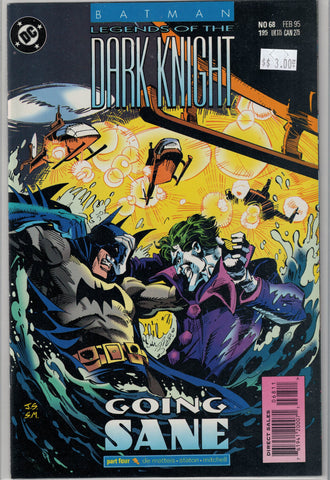 Batman Legends of the Dark Knight Issue #68 DC Comics $3.00
