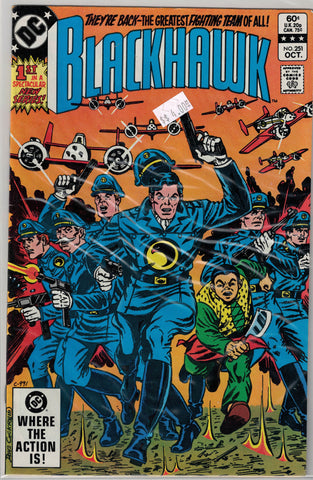 Blackhawk Issue #251 DC Comics $4.00